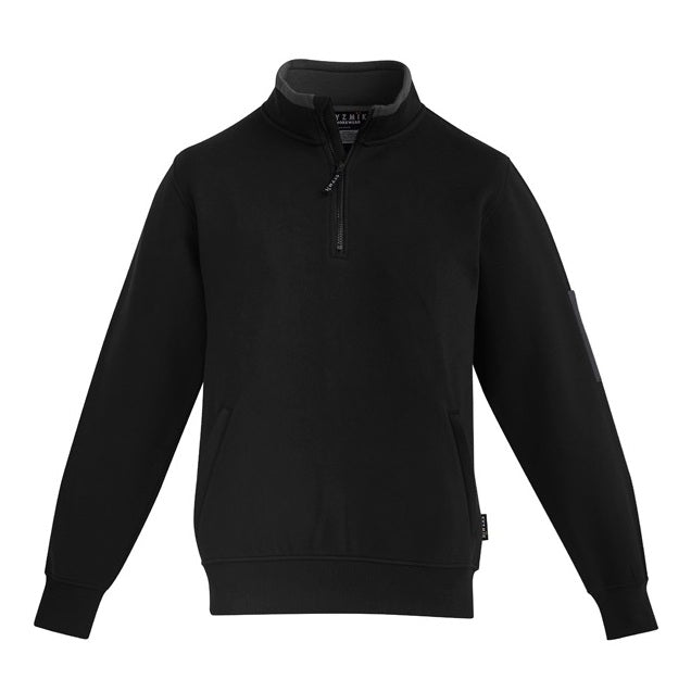 Syzmik ZT366 Mens 1/4 Zip Brushed Fleece Pullover