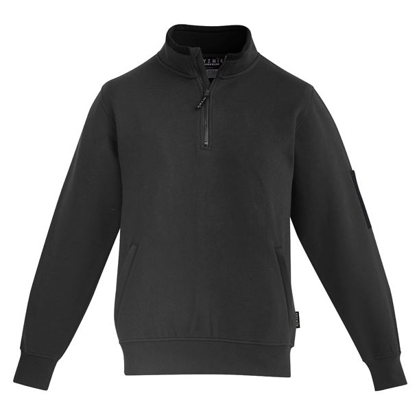 Syzmik ZT366 Mens 1/4 Zip Brushed Fleece Pullover