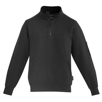 Syzmik ZT366 Mens 1/4 Zip Brushed Fleece Pullover