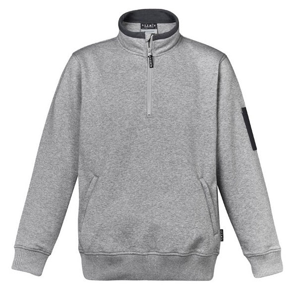 Syzmik ZT366 Mens 1/4 Zip Brushed Fleece Pullover
