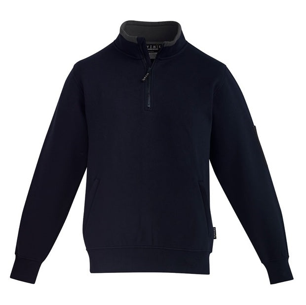 Syzmik ZT366 Mens 1/4 Zip Brushed Fleece Pullover