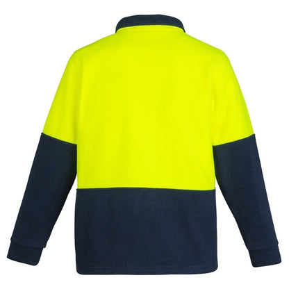Syzmik ZT460 Unisex HiVis Half Zip Polar Fleece Jumper