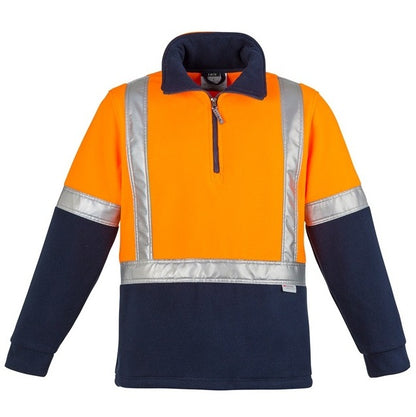 Syzmik ZT462 Mens HiVis Polar Fleece Jumper Shoulder Tape