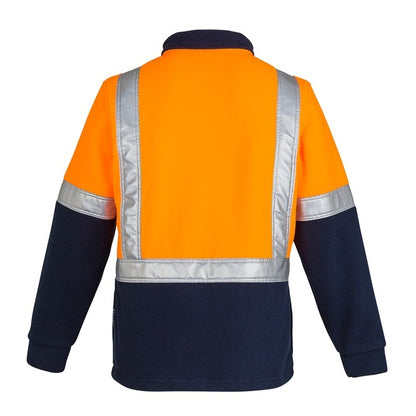 Syzmik ZT462 Mens HiVis Polar Fleece Jumper Shoulder Tape