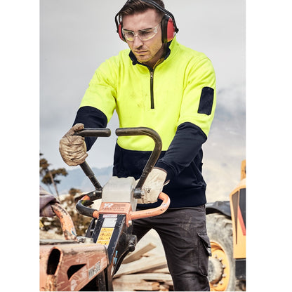 Syzmik ZT476 Unisex HiVis Half Zip Pullover