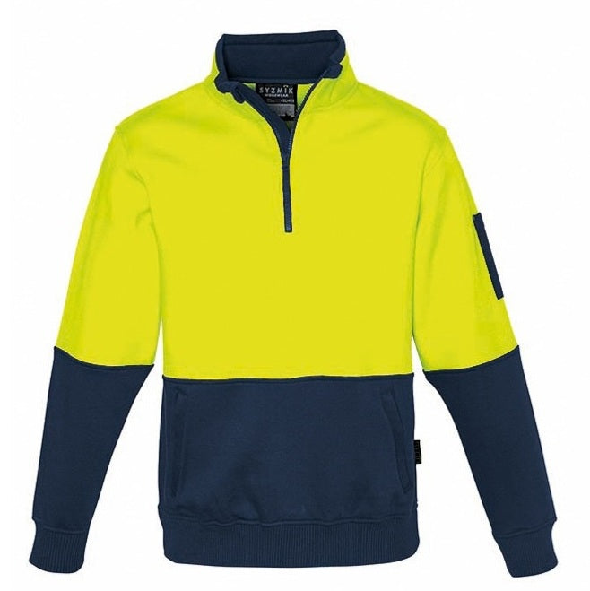 Syzmik ZT476 Unisex HiVis Half Zip Pullover
