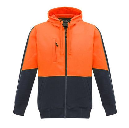 Syzmik ZT485 Unisex HiVis Zip Hoodie