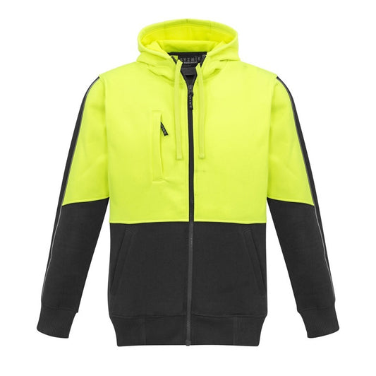 Syzmik ZT485 Unisex HiVis Zip Hoodie