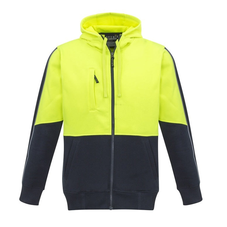 Syzmik ZT485 Unisex HiVis Zip Hoodie