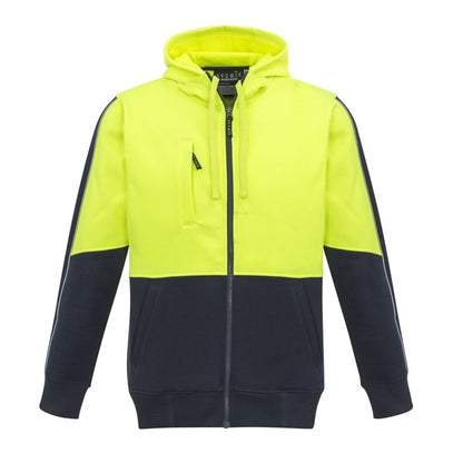 Syzmik ZT485 Unisex HiVis Zip Hoodie