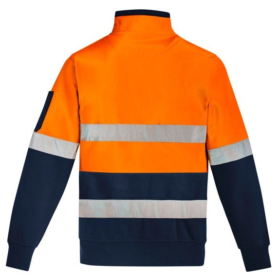 Syzmik ZT567 Mens HiVis 1/4 Zip Pullover - Hoop Taped