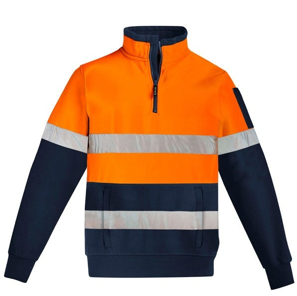 Syzmik ZT567 Mens HiVis 1/4 Zip Pullover - Hoop Taped