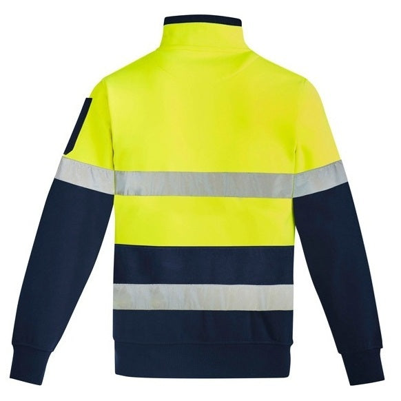 Syzmik ZT567 Mens HiVis 1/4 Zip Pullover - Hoop Taped