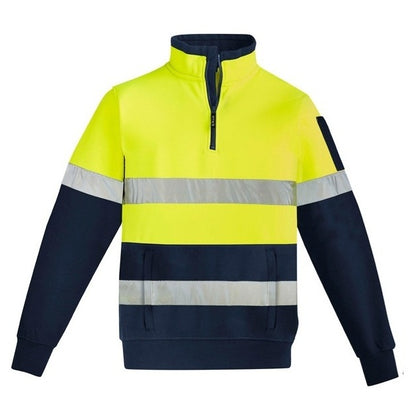 Syzmik ZT567 Mens HiVis 1/4 Zip Pullover - Hoop Taped