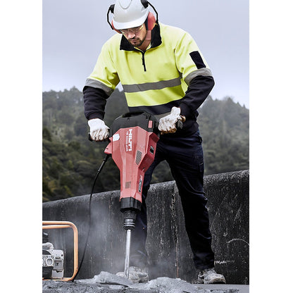 Syzmik ZT567 Mens HiVis 1/4 Zip Pullover - Hoop Taped