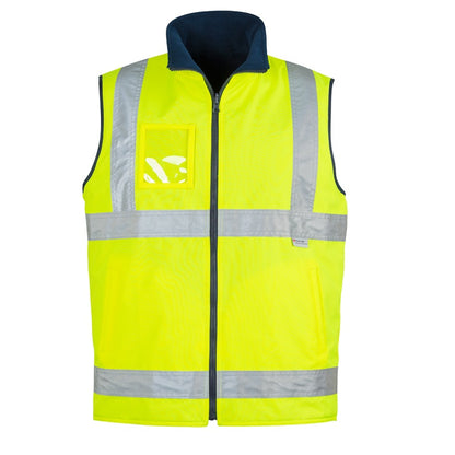 Syzmik ZV358 Mens HiVis Waterproof Lightweight Reversible Vest