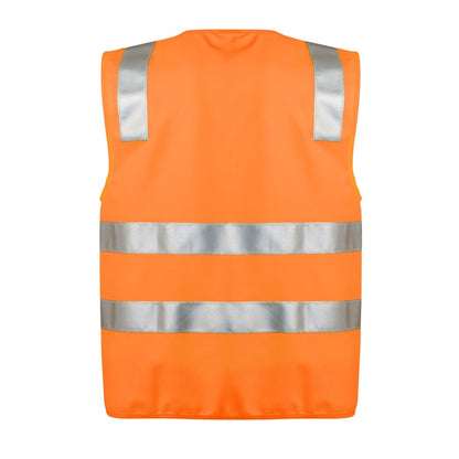 Syzmik ZV998 Unisex HiVis Zip Vest