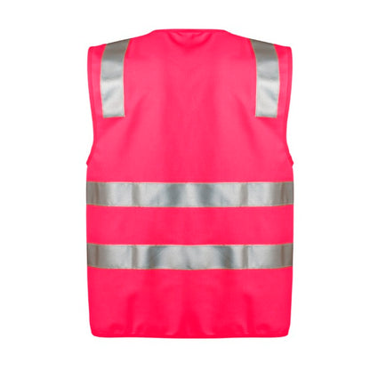 Syzmik ZV998 Unisex HiVis Zip Vest