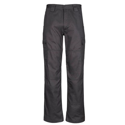 Syzmik ZW001S Mens Midweight Drill Cargo Pant Stout