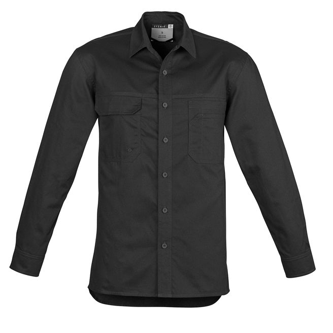 Syzmik ZW121 Mens Light Weight Tradie L/S Shirt