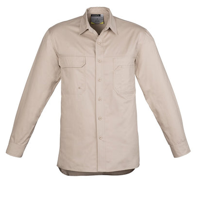 Syzmik ZW121 Mens Light Weight Tradie L/S Shirt