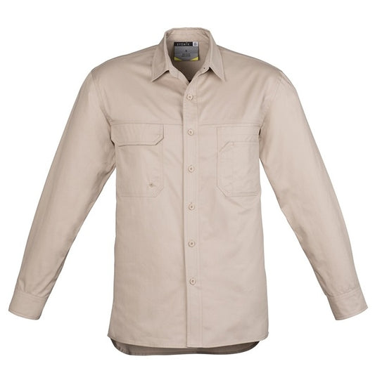 Syzmik ZW121 Mens Light Weight Tradie L/S Shirt