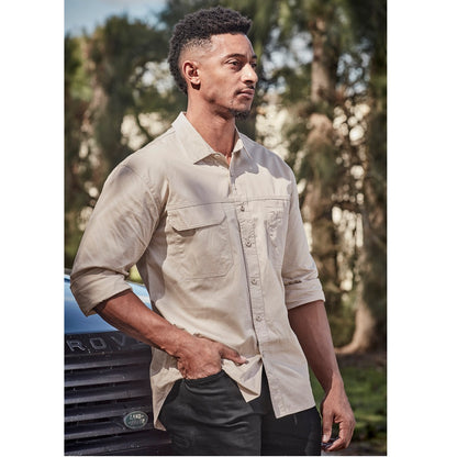 Syzmik ZW121 Mens Light Weight Tradie L/S Shirt