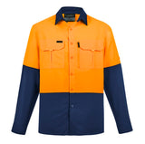 Orange/Navy