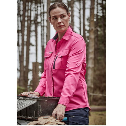 Syzmik ZW760 Womens Outdoor L/S Shirt