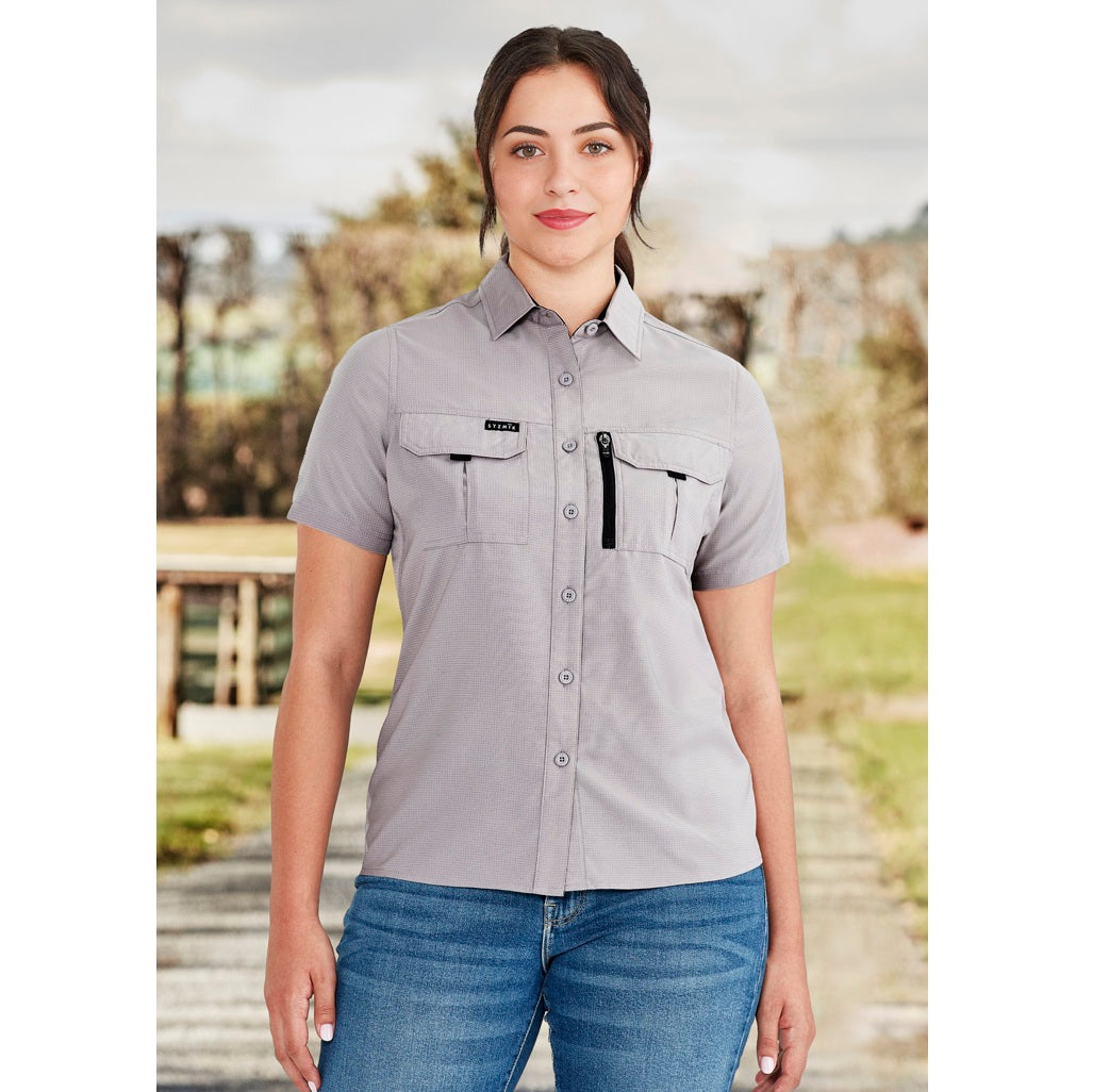 Syzmik ZW765 Womens Outdoor Short Sleeve Shirt
