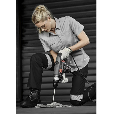 Syzmik ZWL120 Womens Lightweight Tradie S/S Shirt