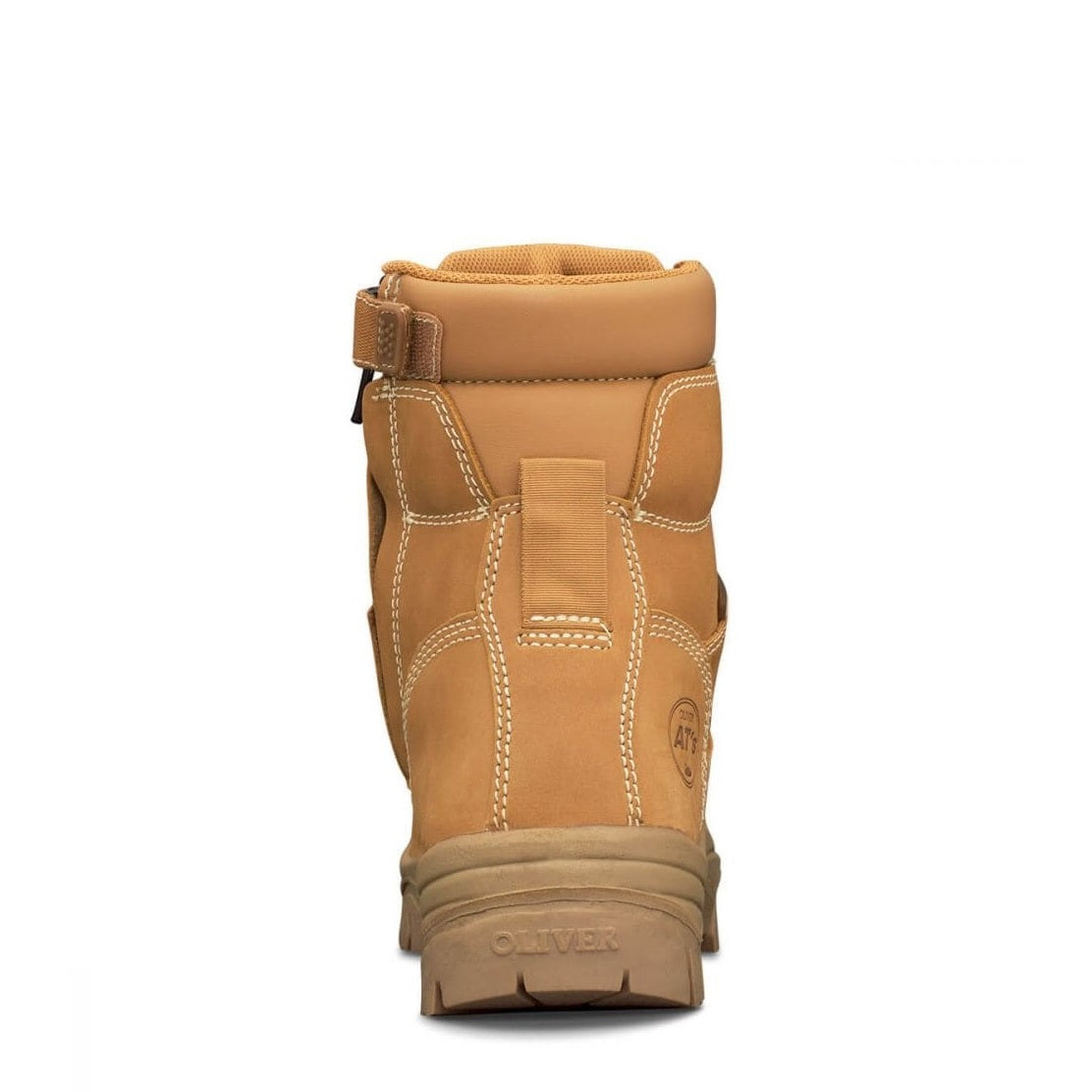 Oliver 45-632Z Wheat Zip Side Composite Safety Boots Wheat