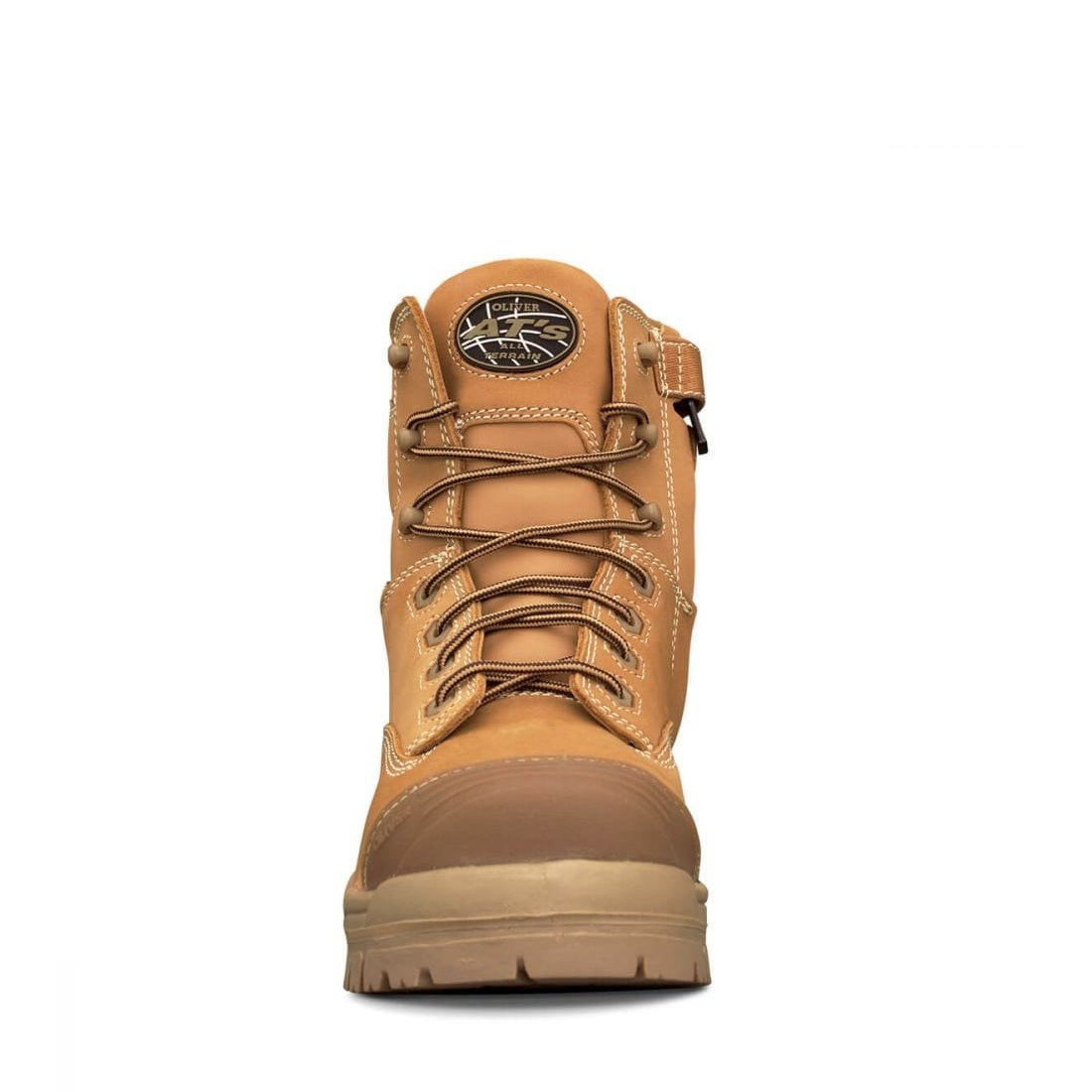 Oliver 45-632Z Wheat Zip Side Composite Safety Boots Wheat