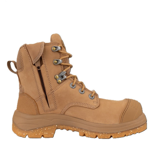 Oliver 59-452Z 150mm Womens Zip Sided Bump Cap Composite Boot Stone colour