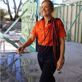 Orange/Navy