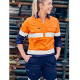 Orange/Navy