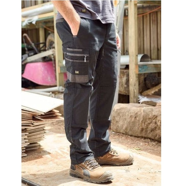 Bisley BPC6338 FLX & Move™ Stretch Canvas Elastic Waist Cargo Pants