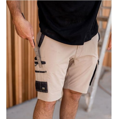 Bisley BSHC1332 Flex&Move™ 4-Way Stretch Zip Cargo Short