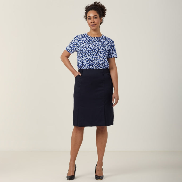 NNT CAT26B Pleat Straight Skirt