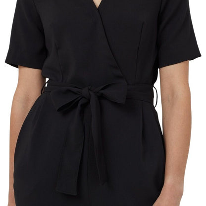 NNT CAT3RT Heavy Stretch Georgette Short Sleeve Jumpsuit