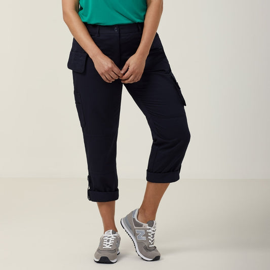 NNT CAT3TY P/V Gaberdine Flex Waist Womens Cargo Pants