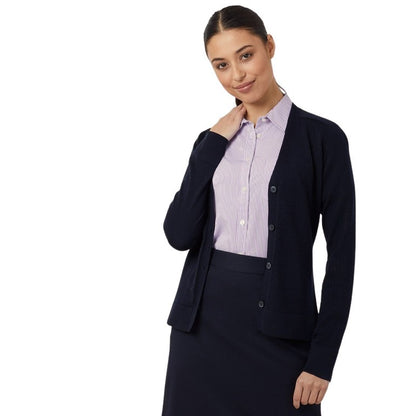 NNT CAT518 Pure Wool V-Neck Cardigan