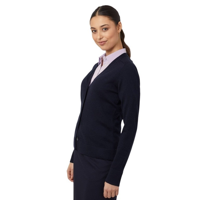 NNT CAT518 Pure Wool V-Neck Cardigan