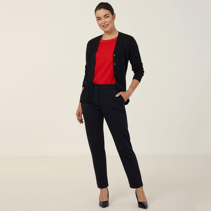 NNT CAT5BR Ladies V Neck Cardigan