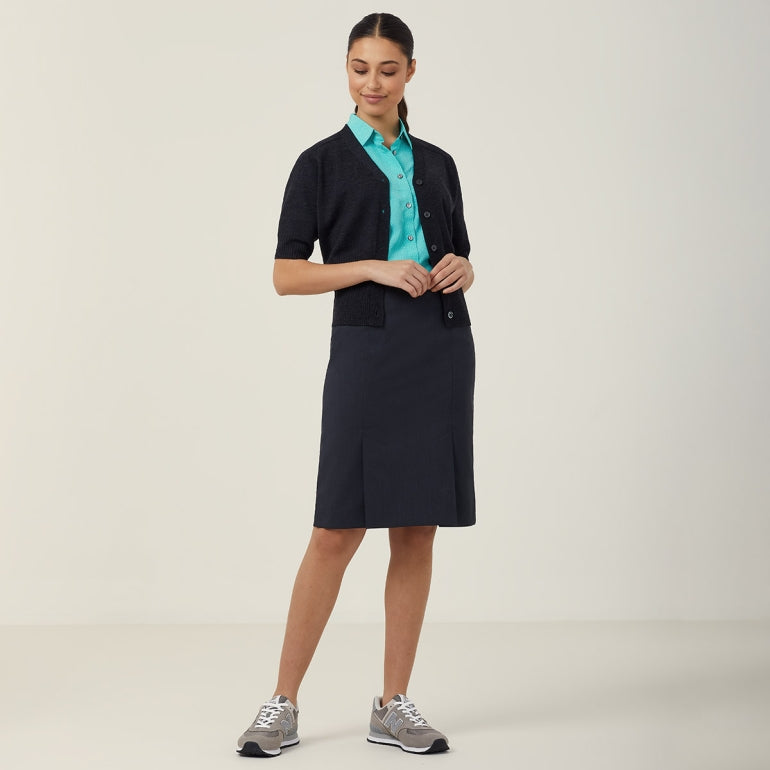 NNT CAT5CK Wool Rich Short Sleeve Cardigan