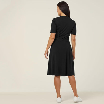 NNT CAT699 Matt Jersey Wrap Dress