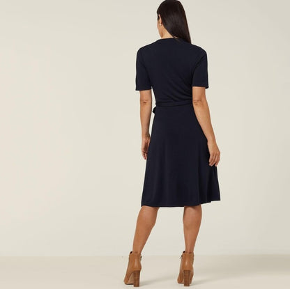 NNT CAT699 Matt Jersey Wrap Dress