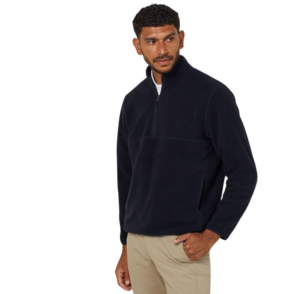 NNT CATBE9 Polar Fleece Zip Neck Pullover