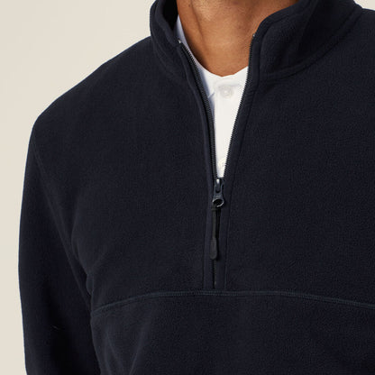 NNT CATBE9 Polar Fleece Zip Neck Pullover
