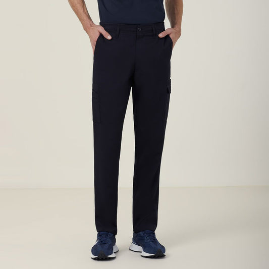 NNT CATCKH P/V GABERDINE FLEX WAIST SLIM LEG MENS CARGO PANT